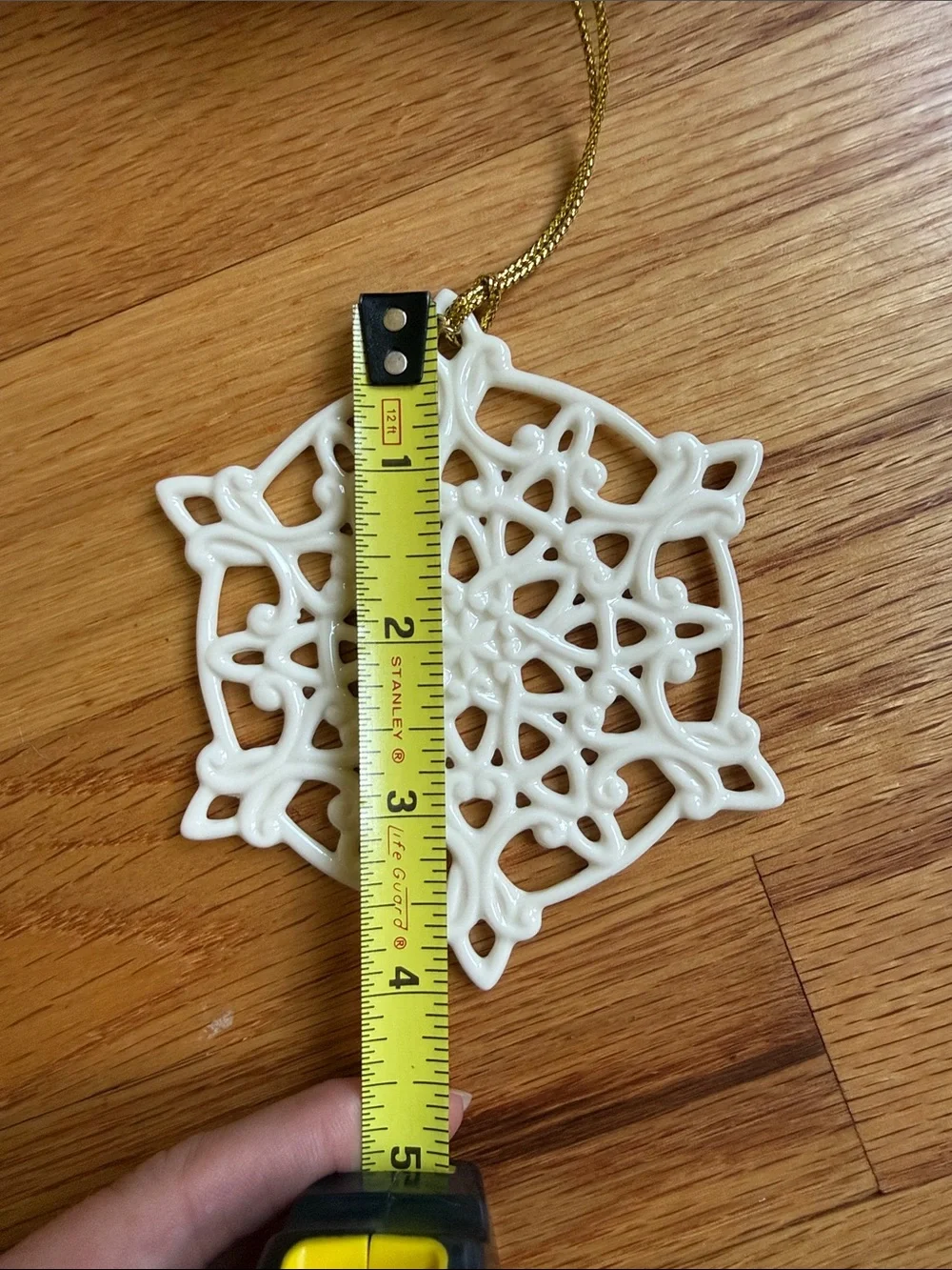 Lenox 2011 Snow Fantasies Snowflake Ornament new in box